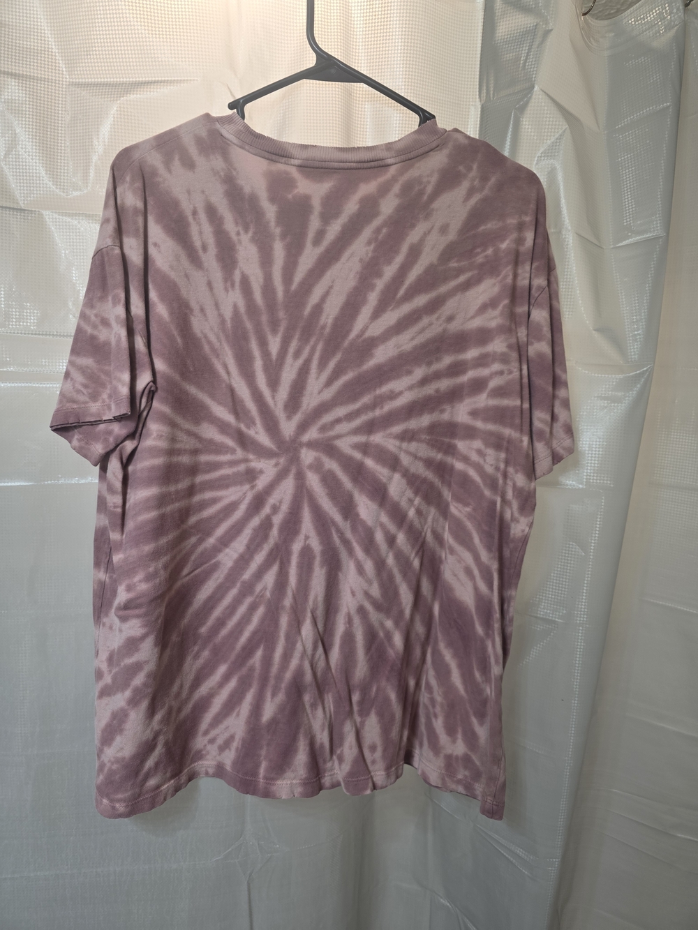 Rolling Stones Mauve Tie-Dye Short Sleeve Band Tee - Picture 4 of 4